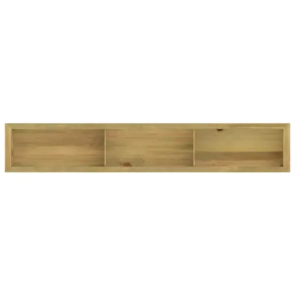 Roheimmutatud männipuidust tõstetud peenar, 291 x 50 x 50 cm – 8