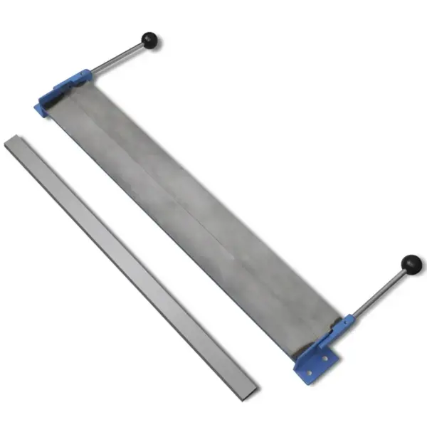 Manuaalne lehtmetalli painutuspress 760 mm, malm, tööpingile – 3