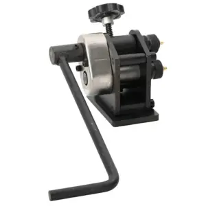 Manuaalne metallvalts tööpingile, malmist, ümarteras kuni 7 mm, lamedteras 25 x 5 mm