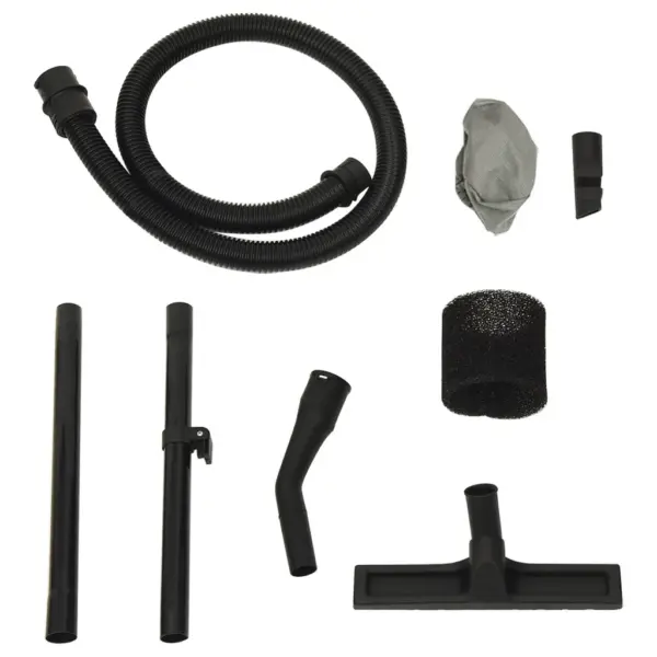 Märg- ja kuivtolmuimeja roostevabast terasest, 1200 W, 20 l, hõbedane – 6