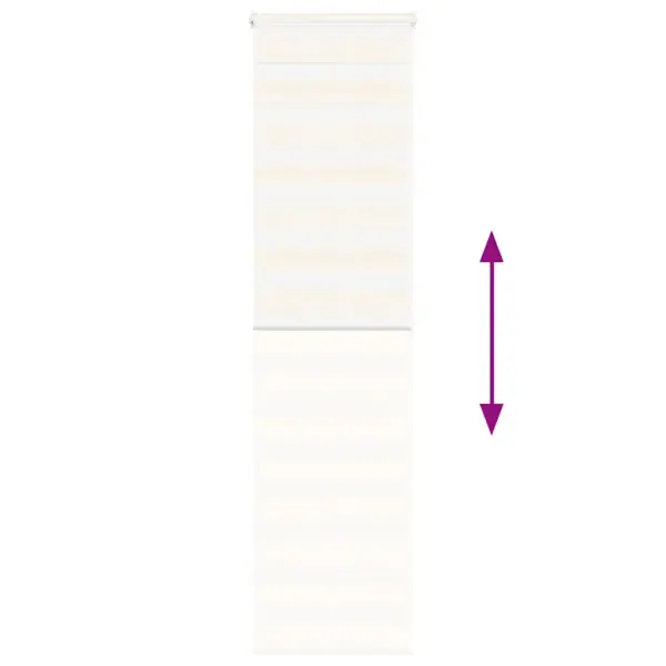 Marmorbeež sebra ruloo kettmehhanismiga, 65 x 200 cm, 100% polüester, alumiiniumsiiniga – 5