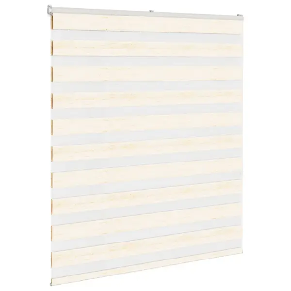 Sebraruloo privaatsuse ja valguse reguleerimiseks, marmorbeež, 120 x 150 cm, polüester – 3