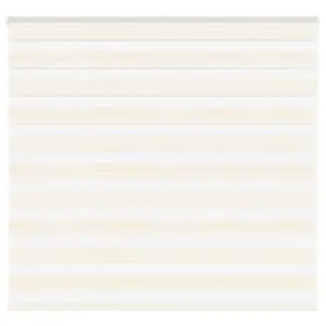 Zebra ruloo privaatsuse ja valguse reguleerimiseks, marmorbeež, 155 x 150 cm, 100% polüster