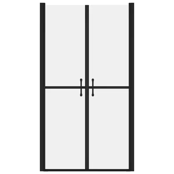 Matt turvaklaasist dušinurga uks alumiiniumraamiga, reguleeritav laius 93–96 cm, 190 cm – 3