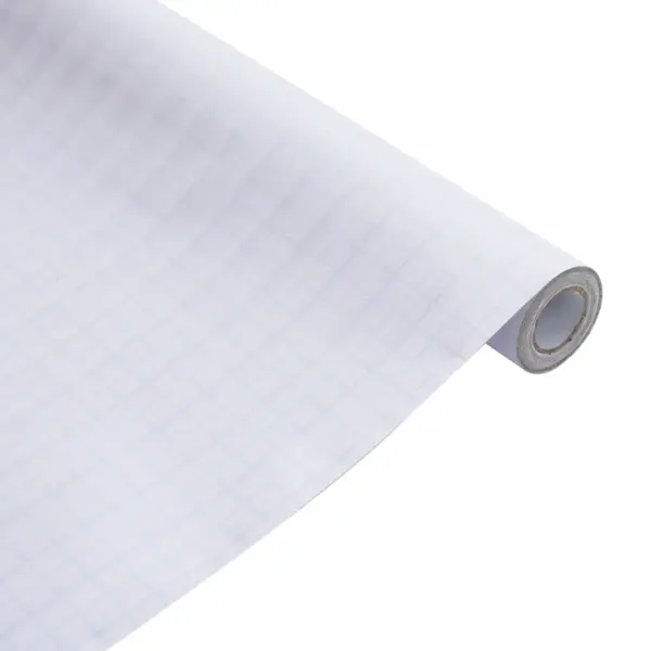 Matt triibuline aknakile privaatsuseks, valge iseliimuv PVC, 45 x 2000 cm – 7