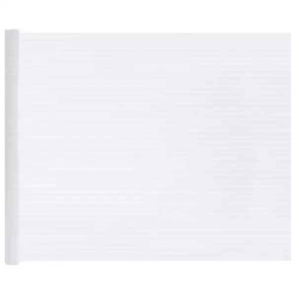 Matt triibuline iseliimuv aknakile privaatsuseks, PVC, valge, 45 x 2000 cm – 5