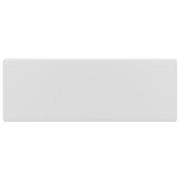 Kandiline mattvalge keraamiline valamu ülevoolu ja kraaniauguga, 41 x 41 cm – 2