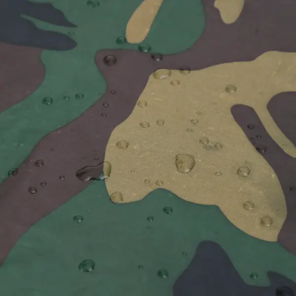 Meeste kaheosaline vihmaülikond kapuutsiga, kaitsevärvi, XXL – 10