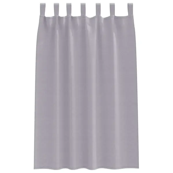 Pimendavad kardinad, metallhall polüester, 175 x 140 cm, 2 tk – 4