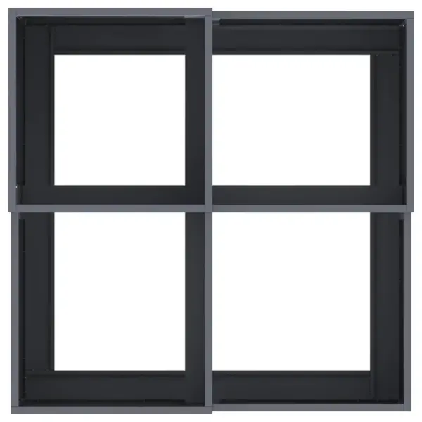 Metallist aia istutuskast, antratsiit, 80 x 80 x 48 cm – 8