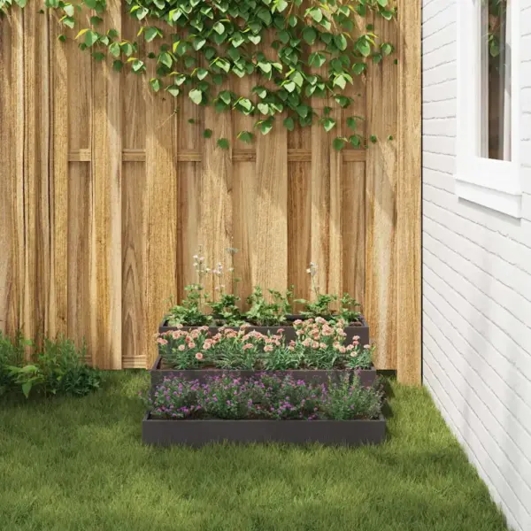 Metallist aiakast, must külmvaltsitud teras, 90 x 90 x 35 cm – 4