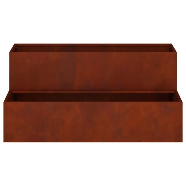 Metallist aiakast rooste toonis, 100 x 60 x 45 cm – 6