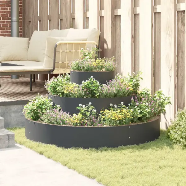 Metallist aiapeenar antratsiit, külmvalmistatud teras, 120 x 120 x 20 cm – 4
