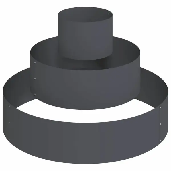 Metallist aiapott antratsiithallist külmvaltsitud terasest, 90 x 90 x 20 cm – 2