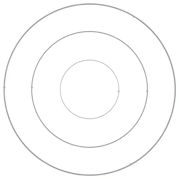 Metallist istutuskast aeda, hõbedane tsinkteras, 90 x 90 x 20 cm – 8