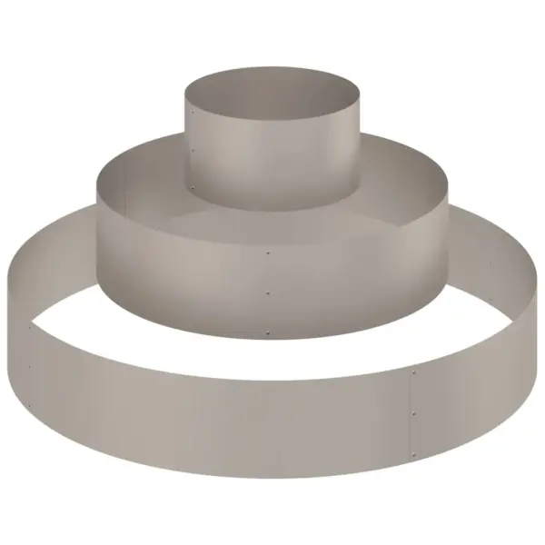 Metallist aiapeenar pruun, 120 x 120 x 20 cm – 8