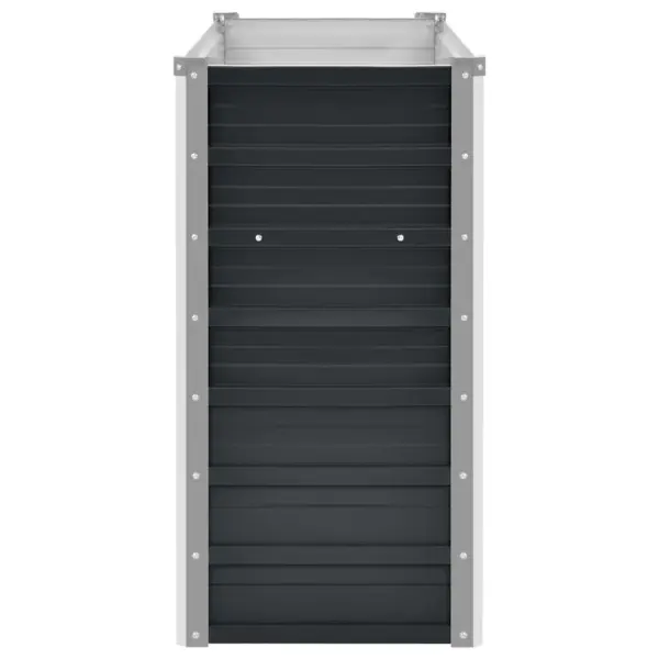 Aia metallist kõrgpeenar avatud põhjaga, antratsiithall tsingitud teras, 100 x 40 x 77 cm – 5