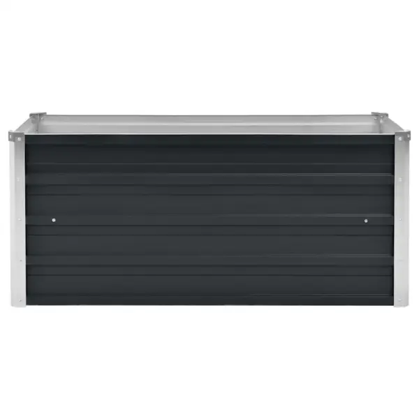 Metallist kõrgpeenar avatud põhjaga, antratsiithall, 100 x 40 x 45 cm – 4