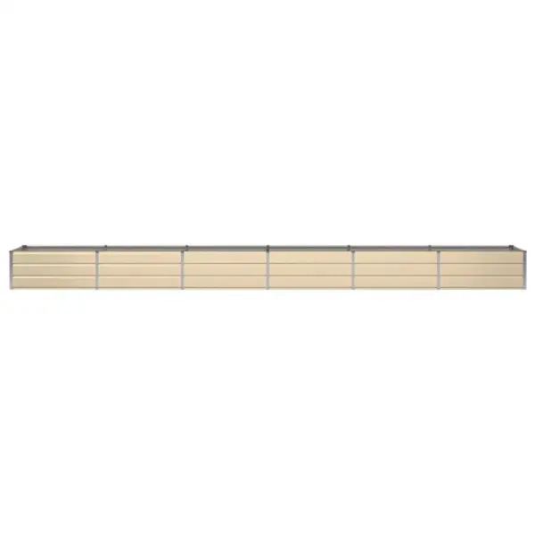 Metallist taimekast 600 x 80 x 45 cm, valge – 3