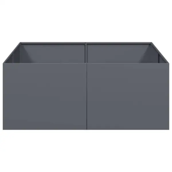 Metallist taimekast antratsiithall, avatud põhjaga, 100 x 100 x 40 cm – 4