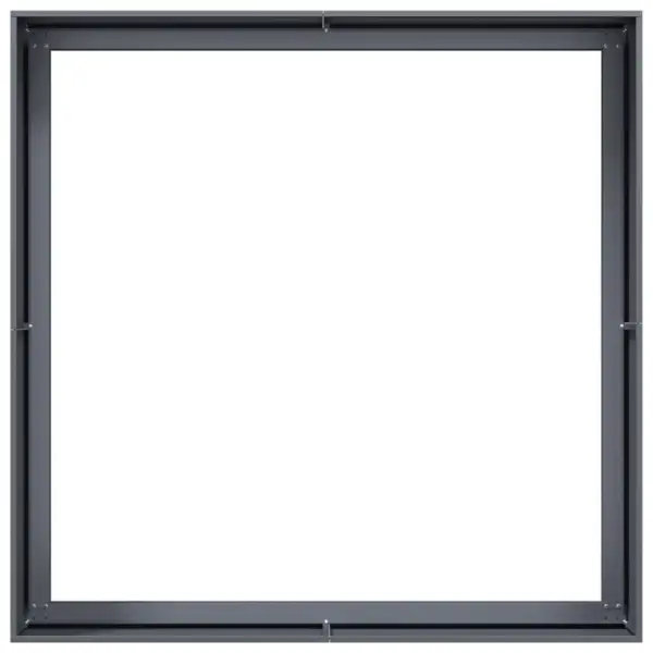 Metallist taimekast antratsiithall, avatud põhjaga, 100 x 100 x 40 cm – 5