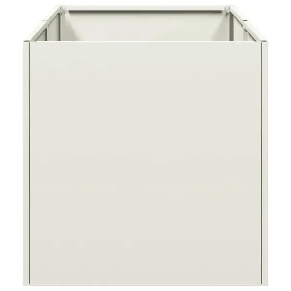 Metallist taimekast avatud põhjaga, valge, 40 x 80 x 40 cm – 4
