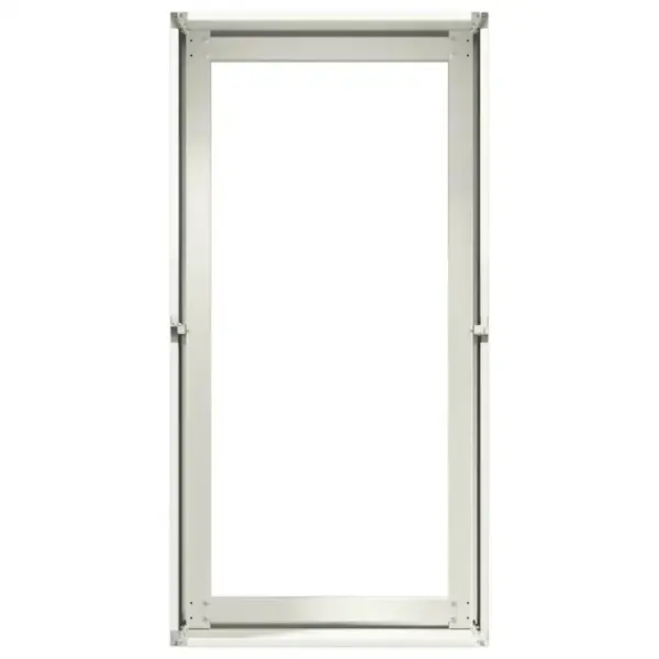 Metallist taimekast avatud põhjaga, valge, 40 x 80 x 40 cm – 5