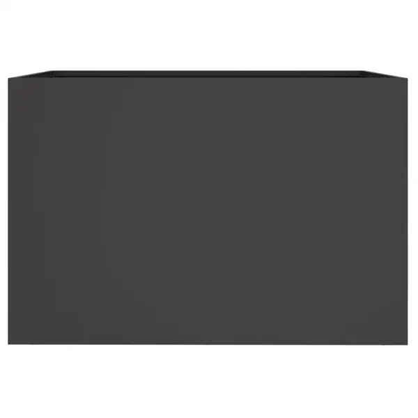 Metallist taimekast, must, külmvaltsitud teras, 62 x 40 x 39 cm – 5