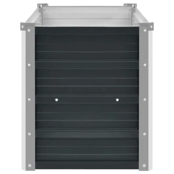 Metallist taimelava aeda antratsiithall tsingitud teras 160 x 40 x 45 cm – 5