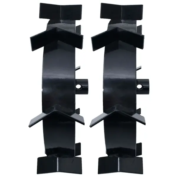 Metallrattad 6,5 hj bensiinimootoriga maaharijale, must, 34 cm, 2 tk – 5
