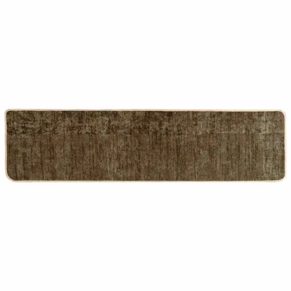 Koridorivaip Marsa, metsaroheline, polüesterveluur, libisemiskindla PVC-alusega, 400 x 80 cm - 2