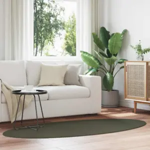 Ovaalne alavaip Huarte, metsaroheline, 100 x 200 cm, 100% polüester, libisemisvastane