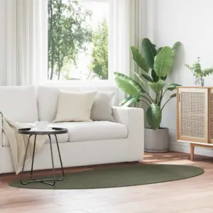 Libisemiskindel polüestervaip Huarte, metsaroheline, 100 x 200 cm