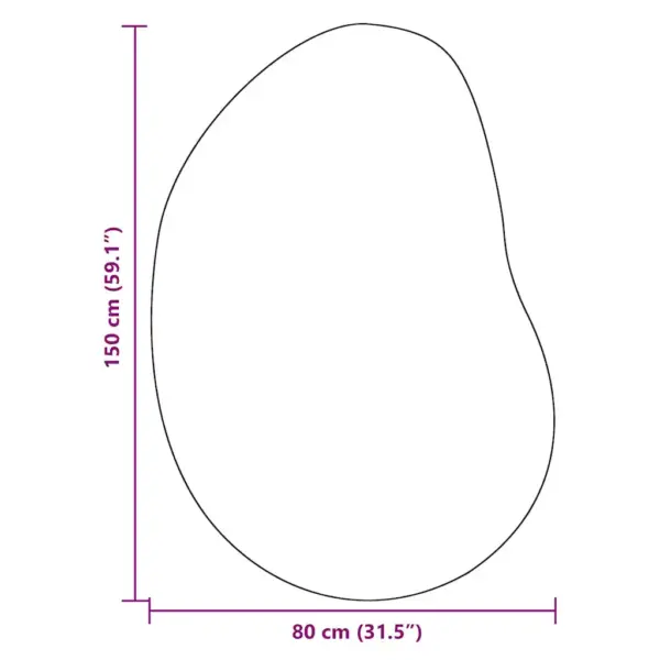 Polüestervaip libisemiskindla alusega Huarte, metsaroheline, 80 x 150 cm – 10