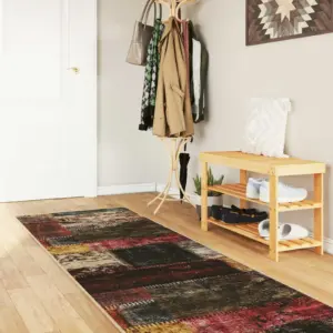 Mitmevärviline koridorivaip Marsa, 450 x 100 cm, libisemisvastase PVC alusega