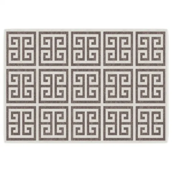 Mitmevärviline toa- ja õuevaip madala karvaga, 160 x 230 cm – 2