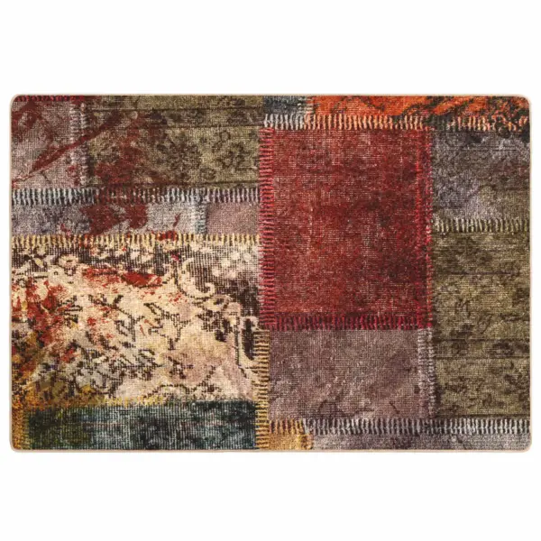 Marsa mitmevärviline vaip libisemisvastase PVC alusega, 150 x 100 cm – 2