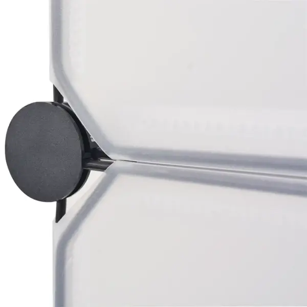 Modulaarne riidekapp 14 sektsiooniga, valge plast, 37 x 146 x 180,5 cm – 7