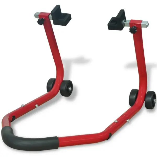 Reguleeritav mootorratta tagatõstuk, punane teras, 72 x 50 x 40 cm – 3