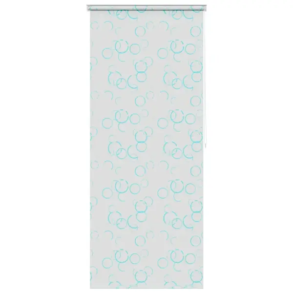 Valge mullimustriga duširuloo, EVA, 120 x 240 cm – 2