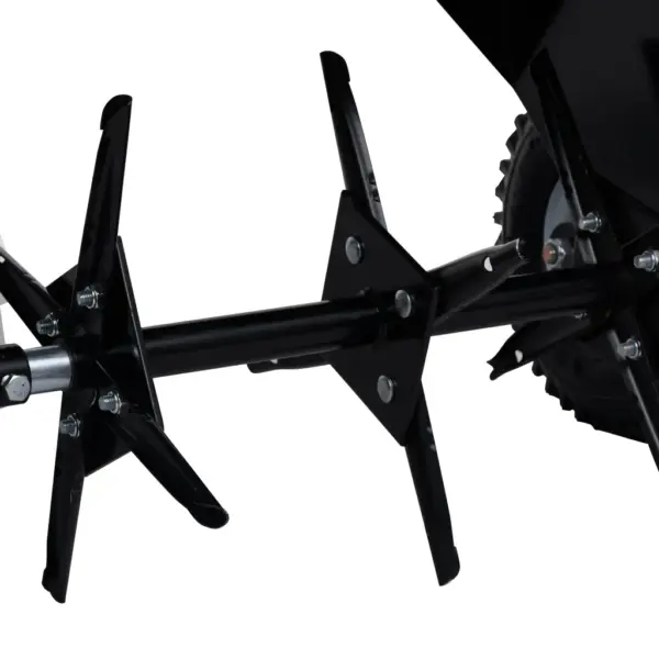 Haagitav muruõhutaja murutraktorile, must teras, töölaius 102 cm – 7