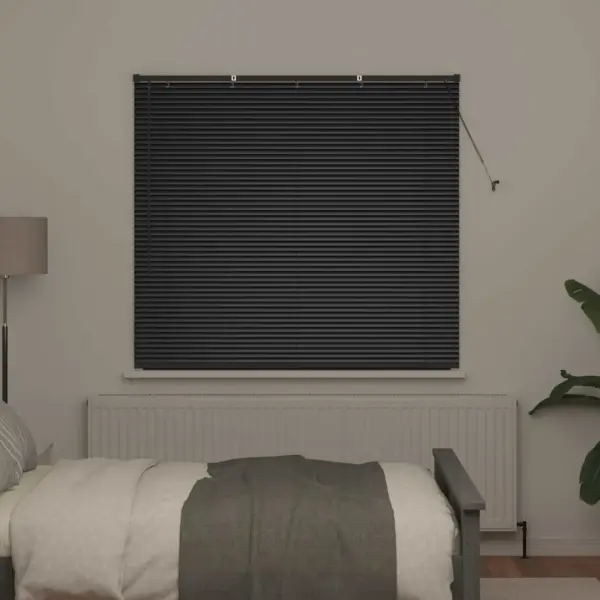 Veneetsia ruloo, must alumiinium, 130 x 140 cm - 3