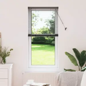 Must alumiiniumist Veneetsia ruloo, 130 x 60 cm