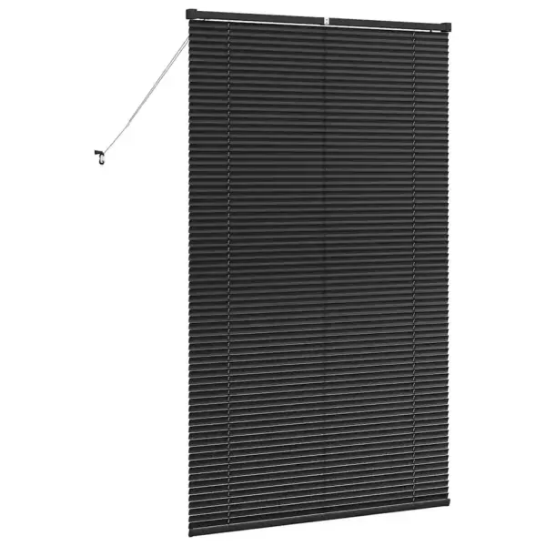 Must alumiiniumist Veneetsia ruloo, 175 x 105 cm – 7