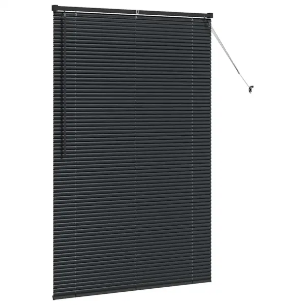 Must alumiiniumist Veneetsia ruloo 175 x 115 cm – 5