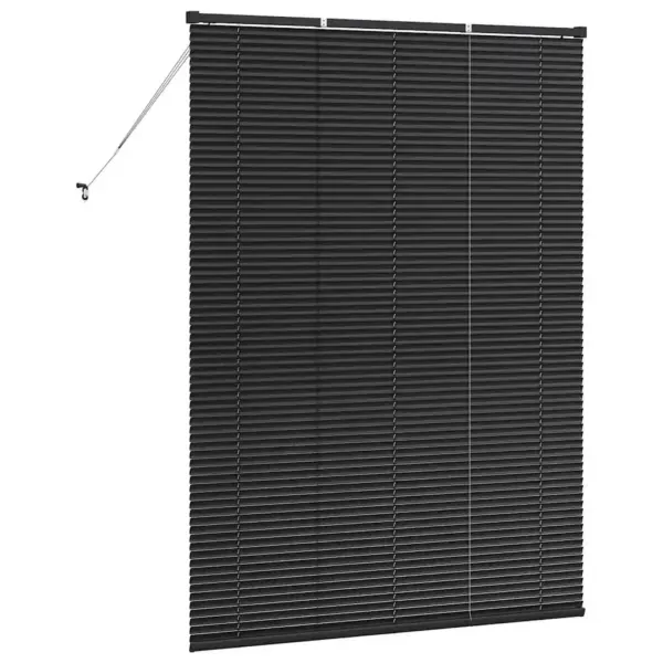 Veneetsia ruloo, must alumiinium, 175 x 130 cm - 7