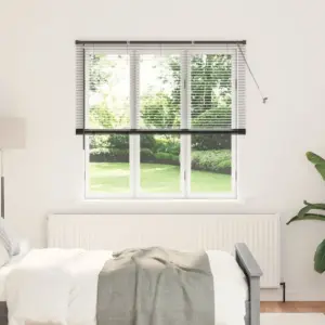 Must alumiiniumist Veneetsia ruloo 175 x 150 cm