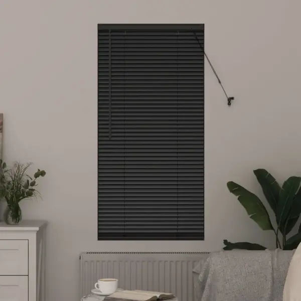 Must alumiiniumist Veneetsia ruloo, 175 x 65 cm – 3