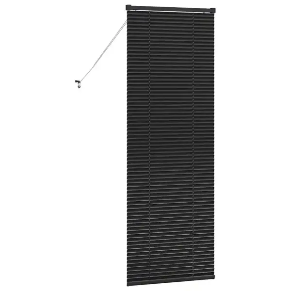 Must alumiiniumist Veneetsia ruloo, 175 x 65 cm – 7
