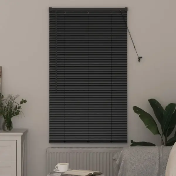 Must alumiiniumist Veneetsia ruloo, 175 x 75 cm - 3